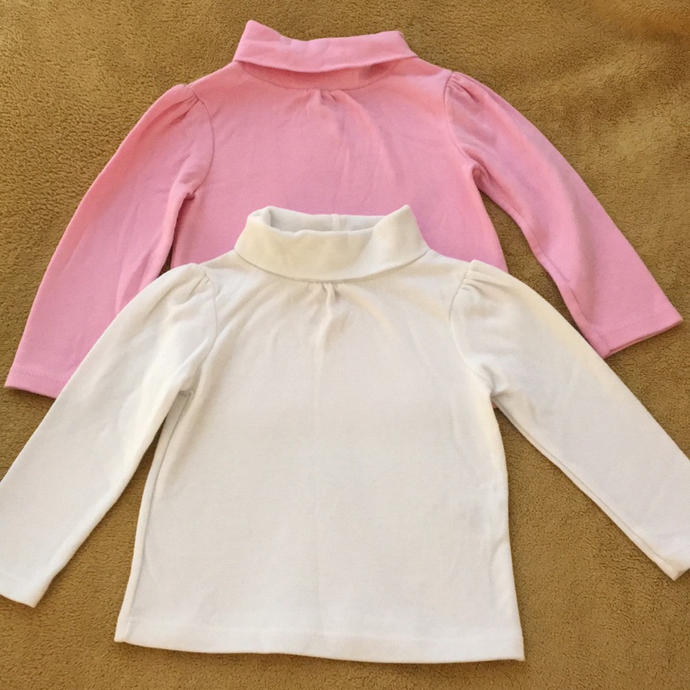 2 Garanimals turtleneck long sleeves top size 12M
